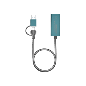 ZT87: 1Gbps 2-in-1 ethernet adapter with 500mm cable