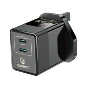 KC-037: GaN UK 45W Super fast charging with 2 USB-C