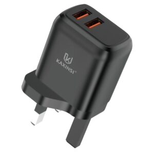 KC-228: UK 2.4A fast charging with convertible charger and Two USB-A