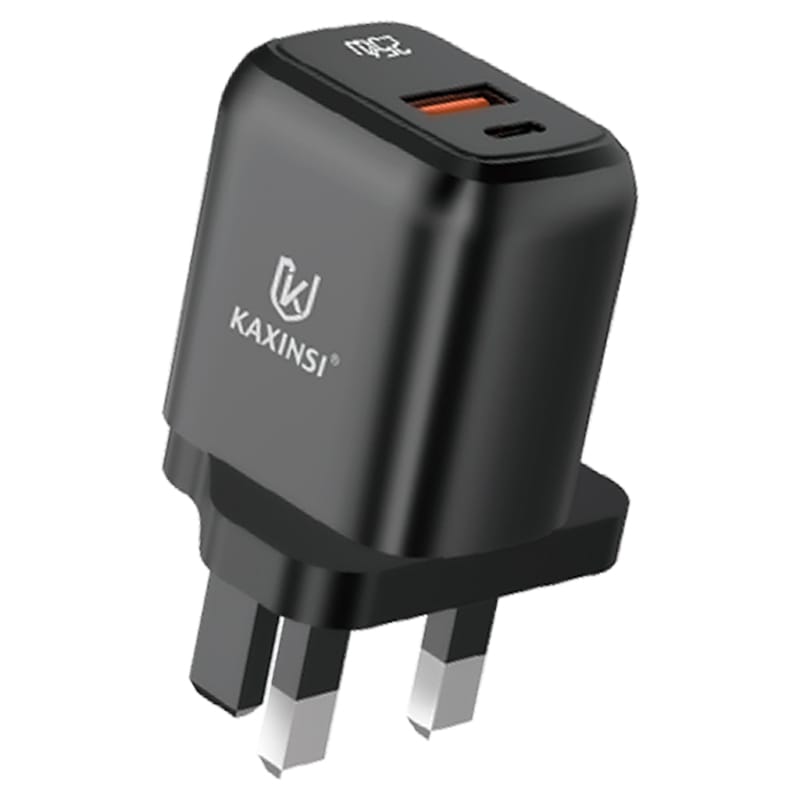 KC-229: UK 25W fast charging with convertible charger and USB-A+C