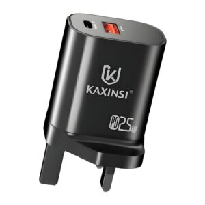 KC-288: UK 25W fast charging with convertible charger and USB-A+C