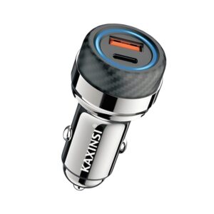 KC-293: A+C 67W Car Charger with fast charger and Space-Saving
