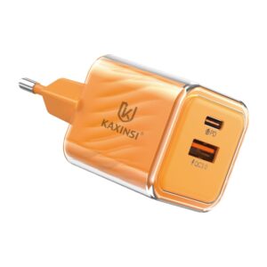 KC-365: 25W fast charger with USB-A+C