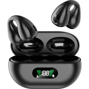 KH-338: V5.4 Clip-on wireless music earphone and LED scream