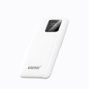 KP-349: 10000mah Fast charging power bank with type-c and light output and USB-A and two USB-C