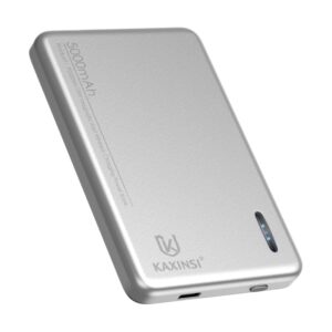 KP-367: 5000mah 22.5W Fast Charging Power Bank with USB-C and 15w Wireless Charging