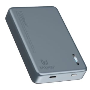 KP-368: 10000mah 22.5W Fast Charging Power Bank with USB-C and 15w Wireless Charging