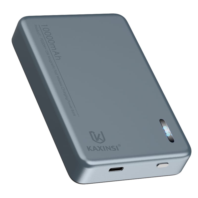 KP-368: 10000mah 22.5W Fast Charging Power Bank with USB-C and 15w Wireless Charging