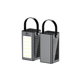 KP-375: 50000mah 22.5W LED Solar Battery Fast Charging power bank