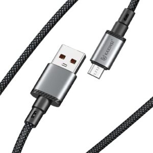KU-06: 3A Output MAX fast charge Nylon cable with micro