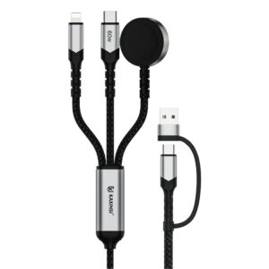KU-116: 60WMax six for one multifunctional travel data cable
