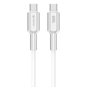 KU-118: 30w 2M length long silicone Cable with Type-C to Type-C  Connector