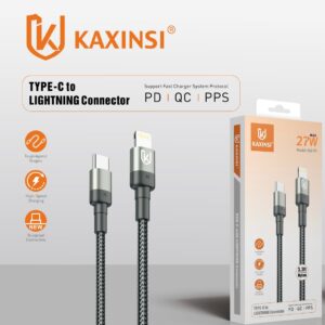 KU-71: 27W Type-C to Lightning Nylon cable