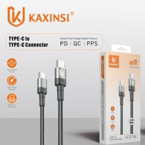 KU-72: 66W Type-C to Lightning Nylon cable