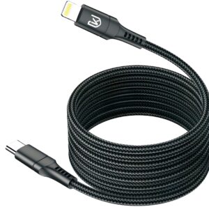 KU-75: 27W 2meter USB-C to Lighting Connector Fast Charging Data Cable
