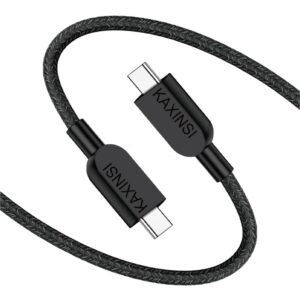 KU-85: 66W Max Type-C to Type-C Bio-Nylon cable
