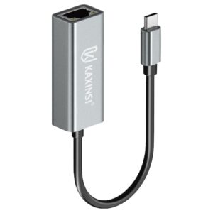 KJ-87: USB-C Ethernet adapter USB C to Ethernet LAN Network Adapter